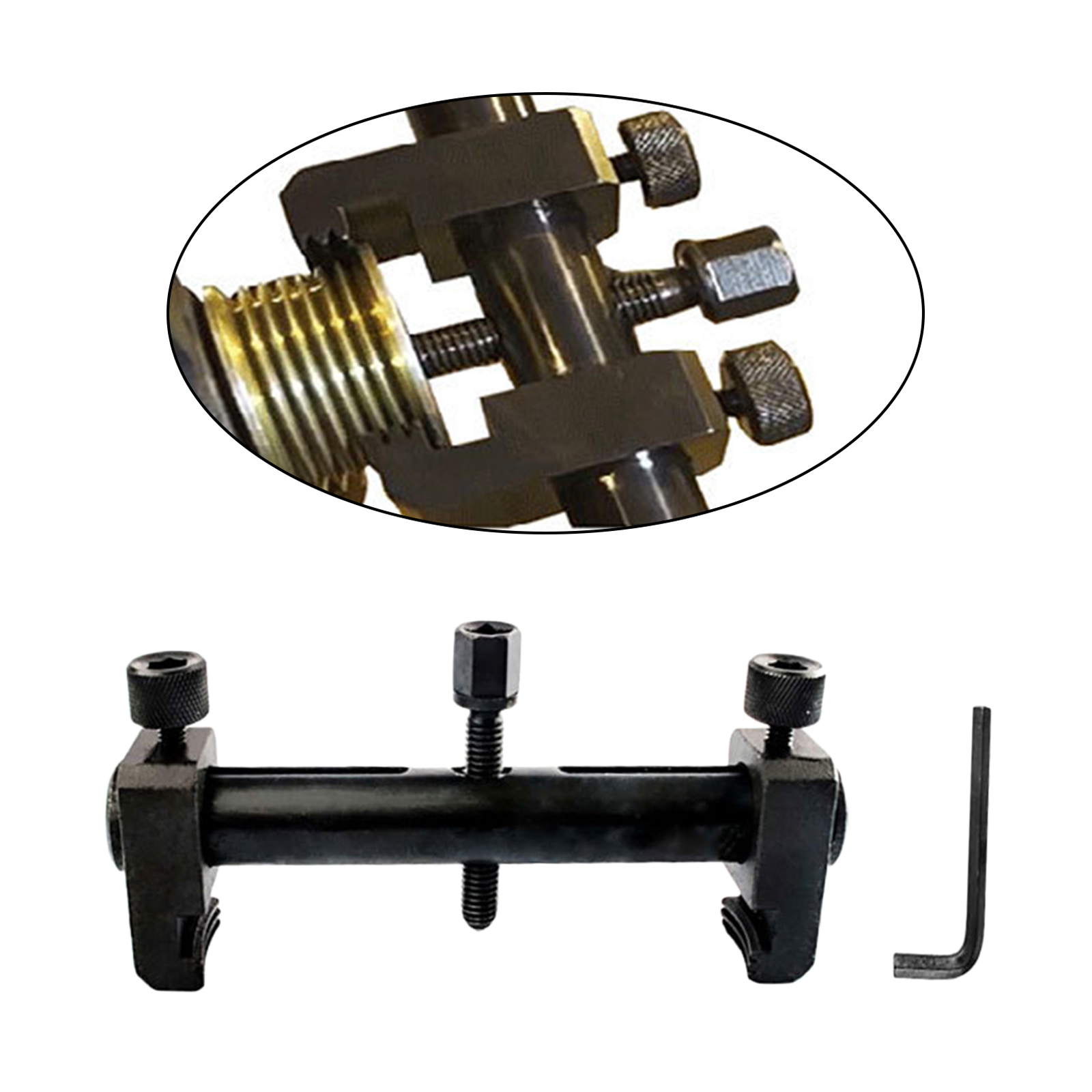 Two Jaw Bearing Gear Puller Remover Hand Tool Removal Accessories Black