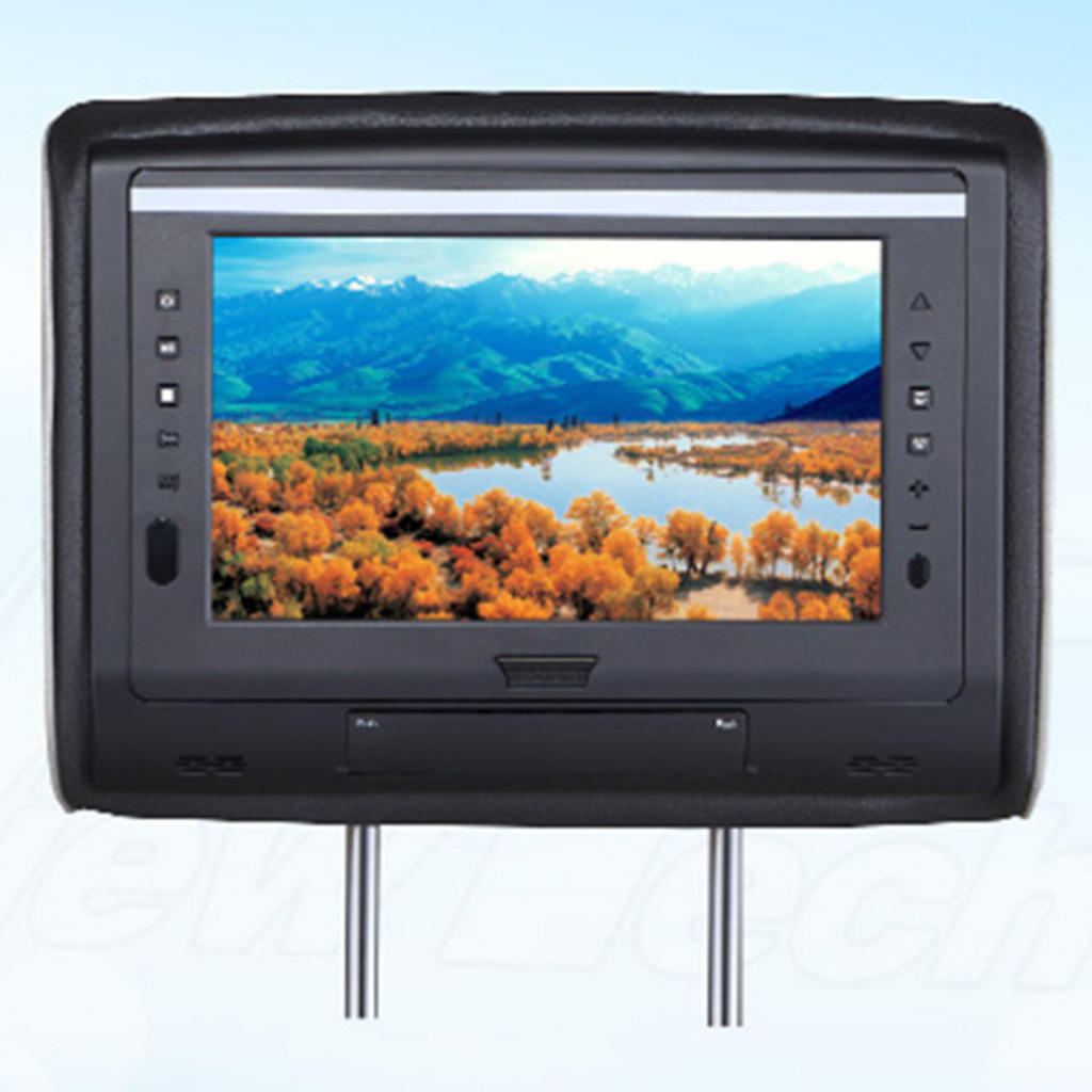 Universal 1080P HD 7'' DVD Player LCD Headrest VT-DH705 TV Monitor DC 12V