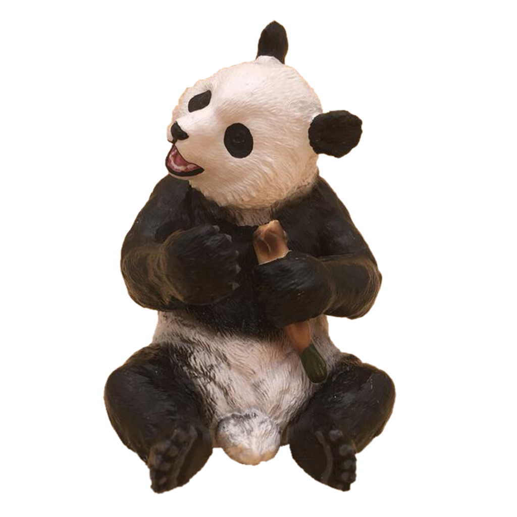  Zoo Garden Simulation Panda Model Figurine Fairy Garden Decorations