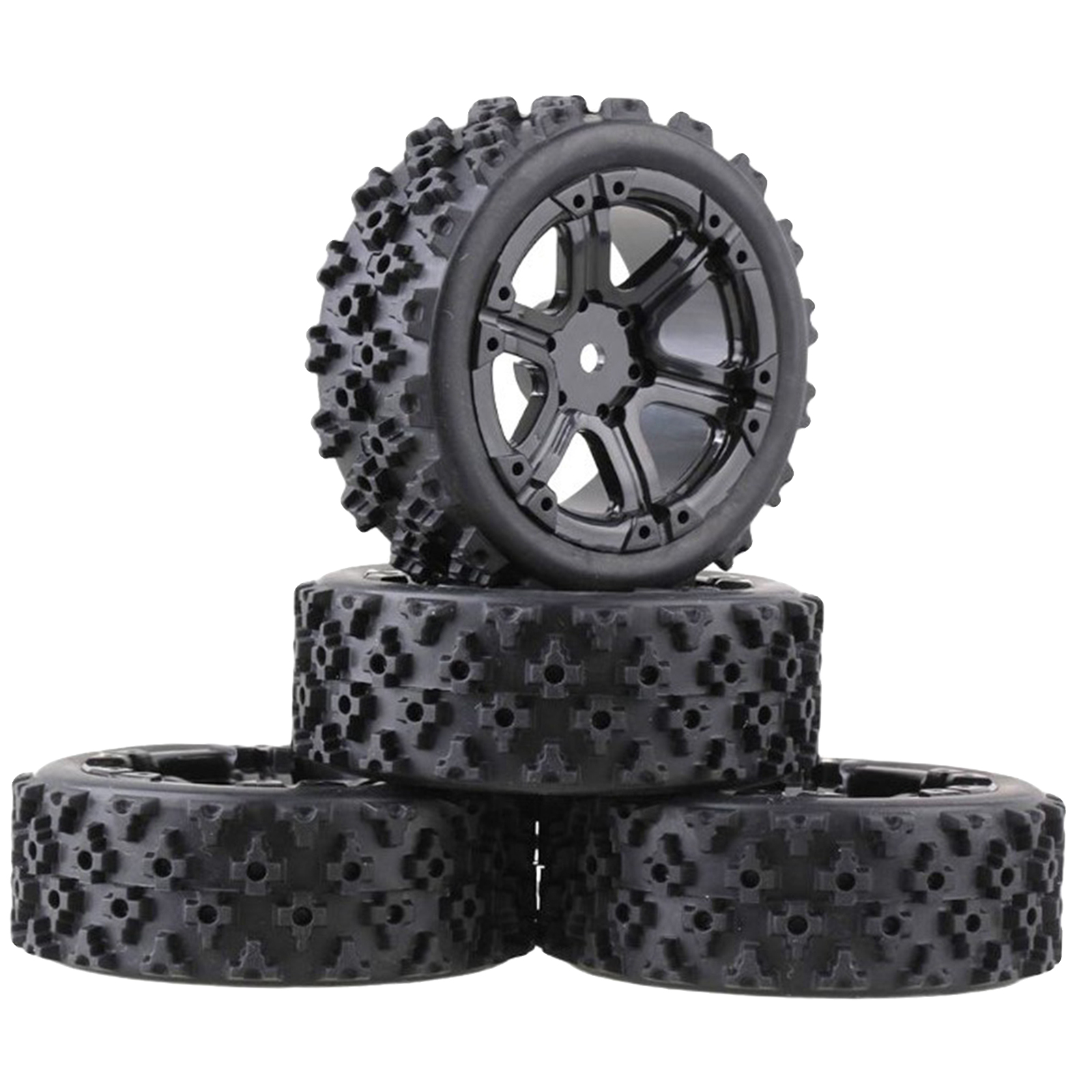 Wheel Rim Rubber Tires Tyres for Wltoys 144001 124019 124018 1:10 1:14 RC Car Parts