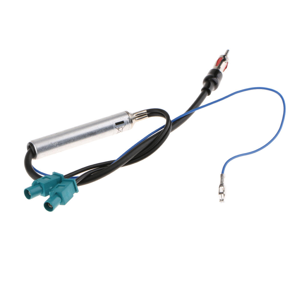 Car Inline Aerial Radio Signal Amp Reception Amplifier Booster For Audi VW