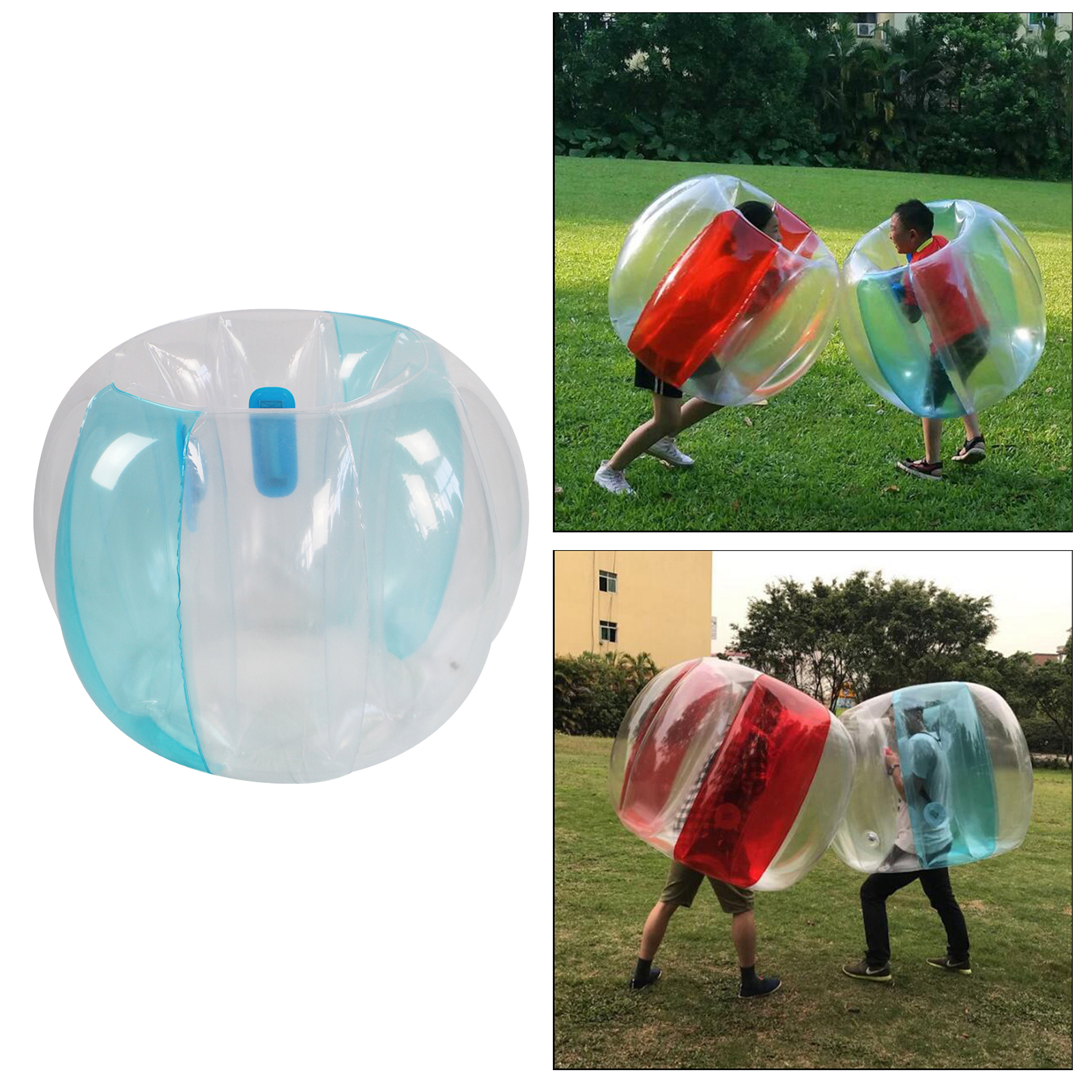 Kids Adult Inflatable  Bumper Bounce Ball Sumo Body Suits Fun Game Toy
