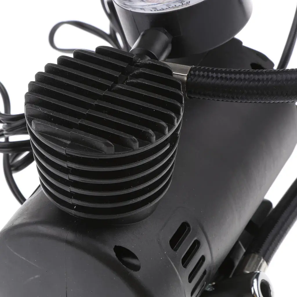 Mini Portable Air Compressor Wheel Automatic Pump Inflator Car Auto Accessory DC 12V