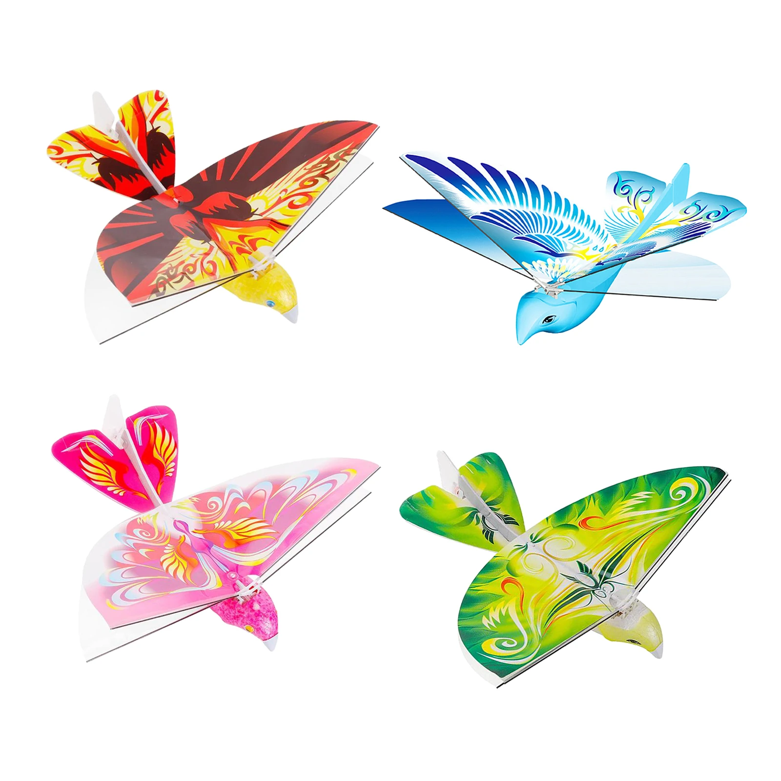 2.4G Electric Eagle Remote Control Bionic Bird Flying Wing Flapping Simulation Bird Toy Gift For Children Kids