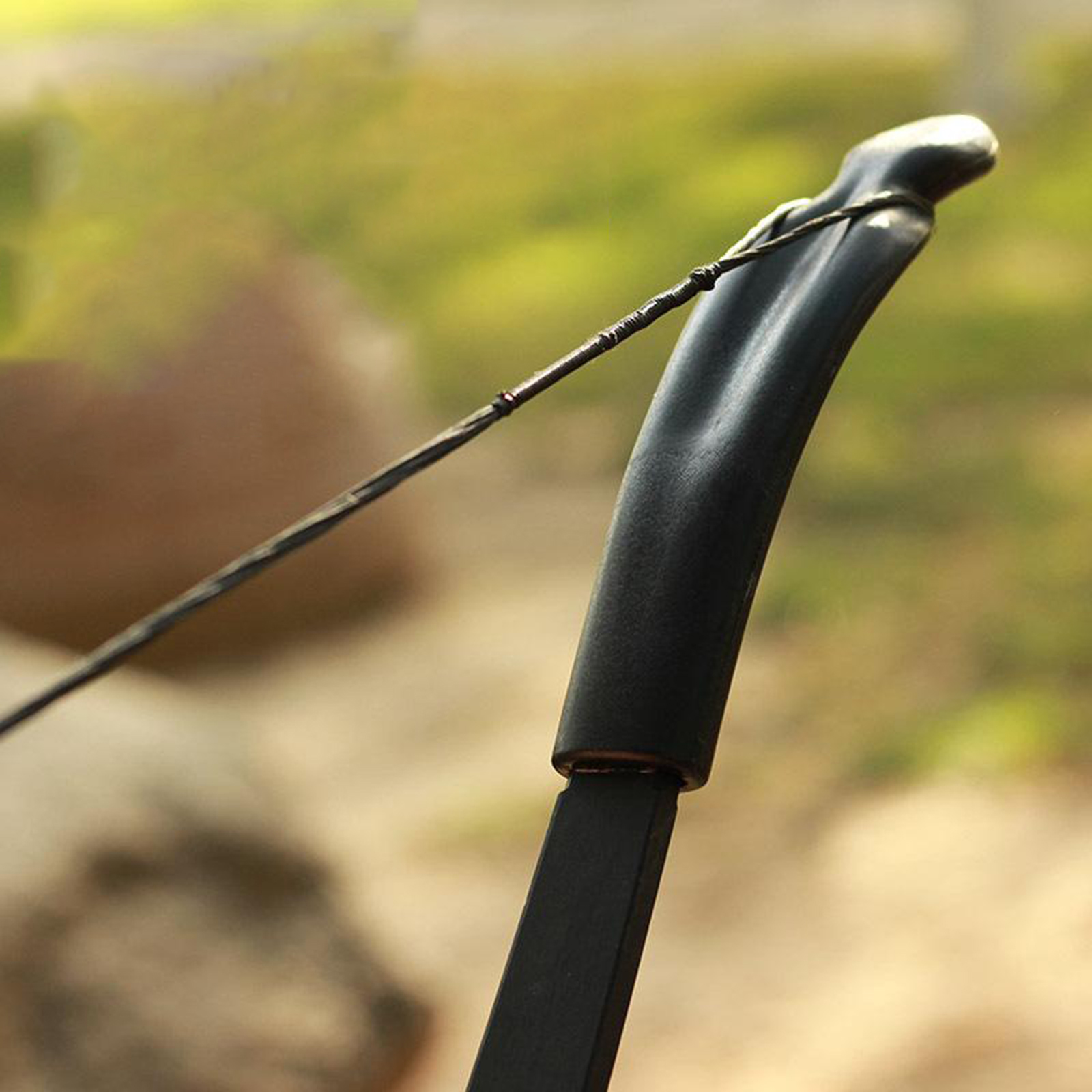 Recurved Bows Limb Tip Protector 14x3.3cm Sleeve Recurve Bow Saver Covers Archery Tip Guard Fits 12-60lbs Bows Accessories