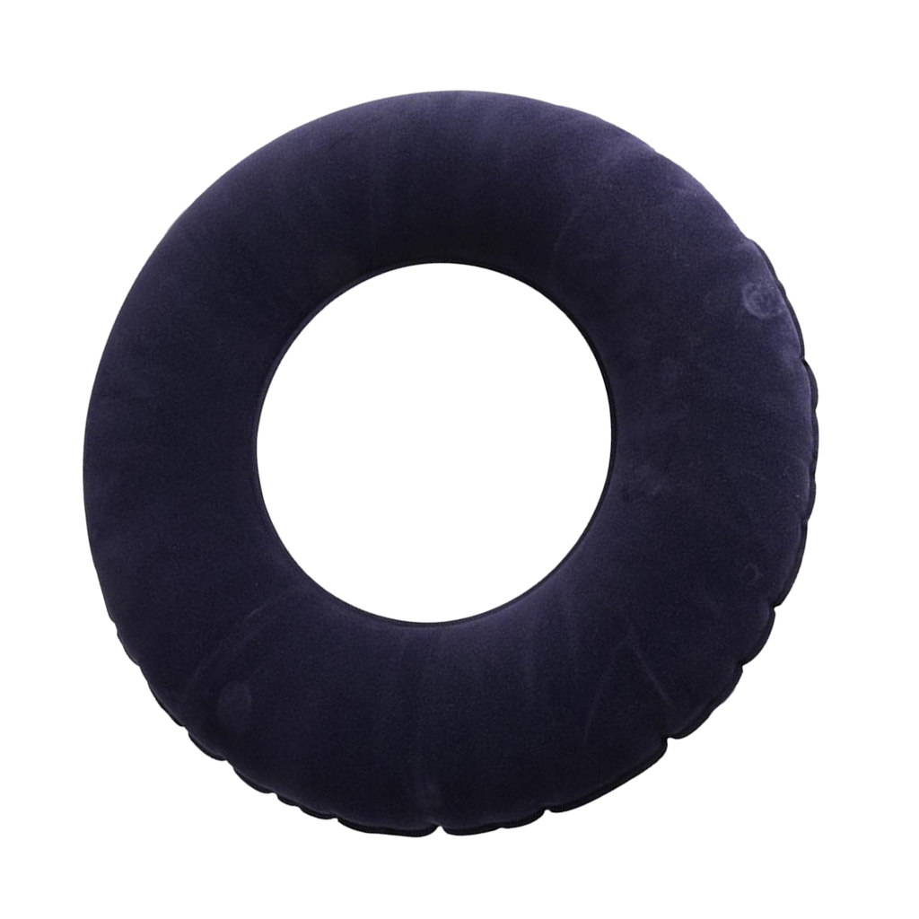 Inflatable Donut Seat Cushion Bedsore Hemorrhoid Pain Relief Gifts 16 Inch /40cm