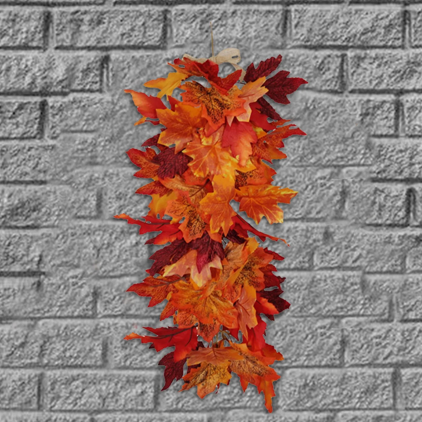 Осенний лист кирпичная кладка