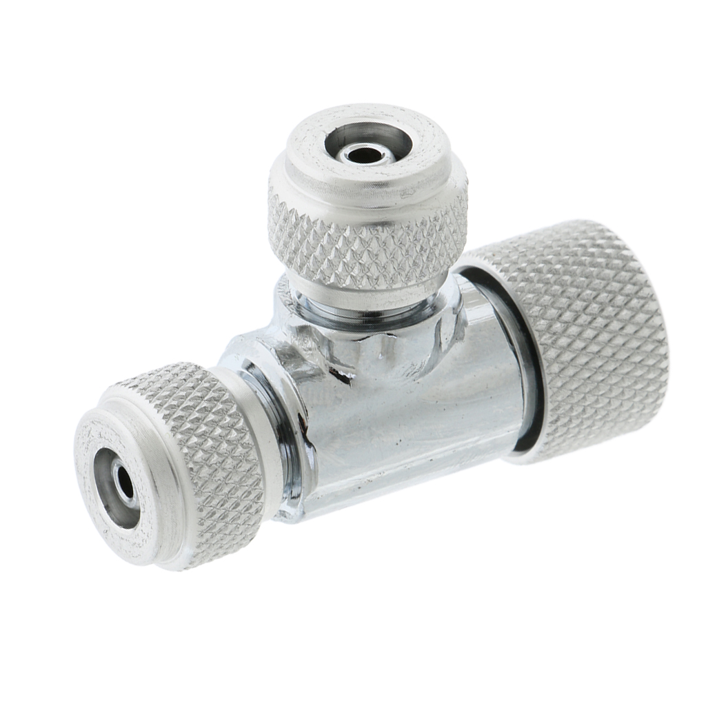 Aquarium CO2 Bubble Counter Valve Regulator Diffuser Dual-Head