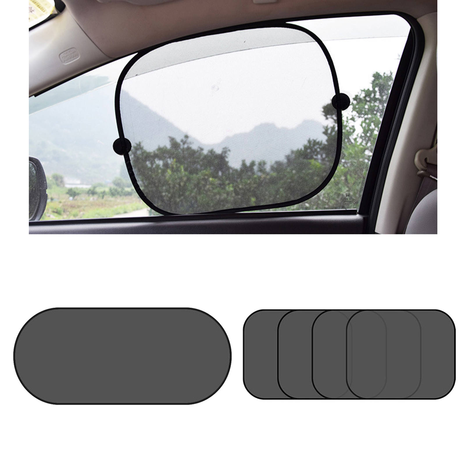 Car Sunshade Foldable Durable Protection Keeps Cool Sun Shield Fit for Vehicle Truck