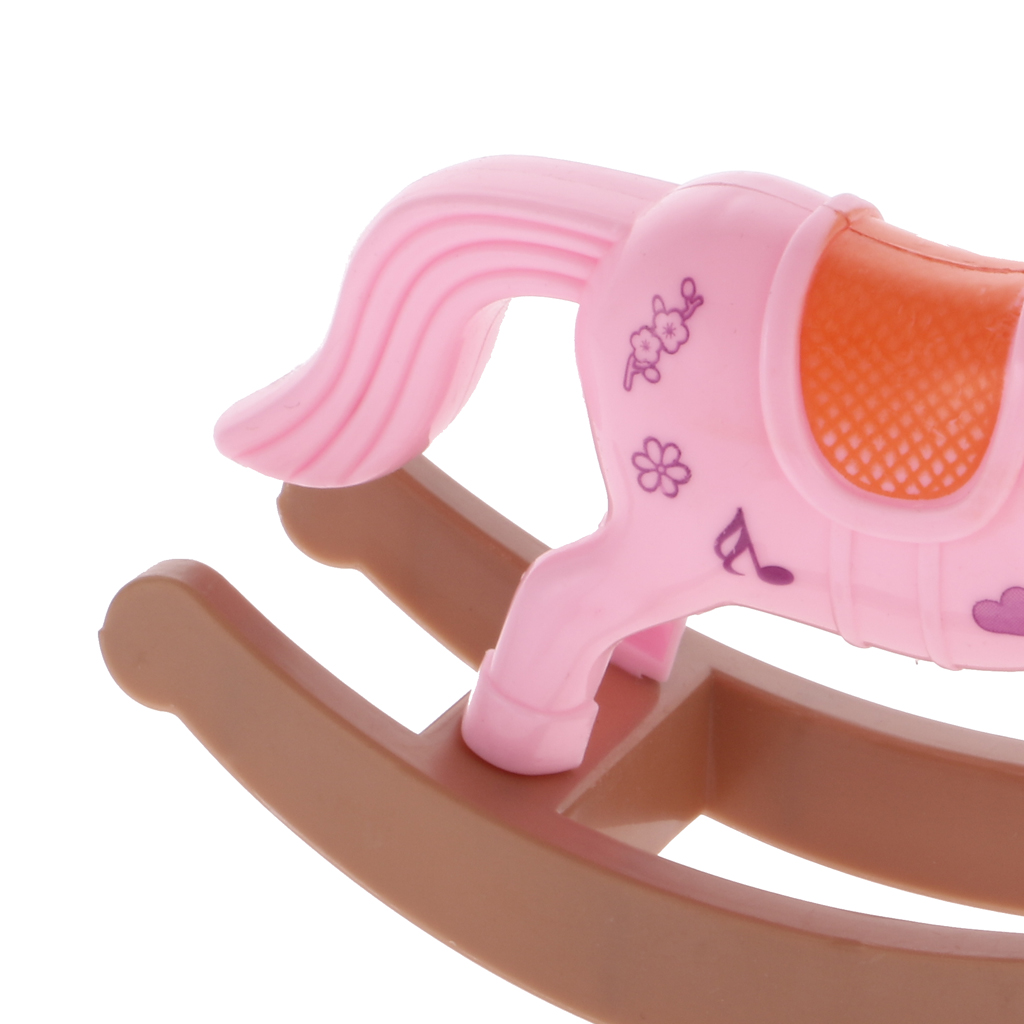 1/6 Toddler Cradle Bed+Stroller Pretend Toy for Dolls House Baby Room