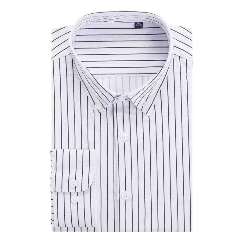 linen short sleeve shirt 5XL 6XL 7XL 8XL 9XL 10XL Large Size Men's Striped Shirt New Autumn Business Casual Loose Long Sleeve Shirt Male Brand Clothing short sleeve collared shirt