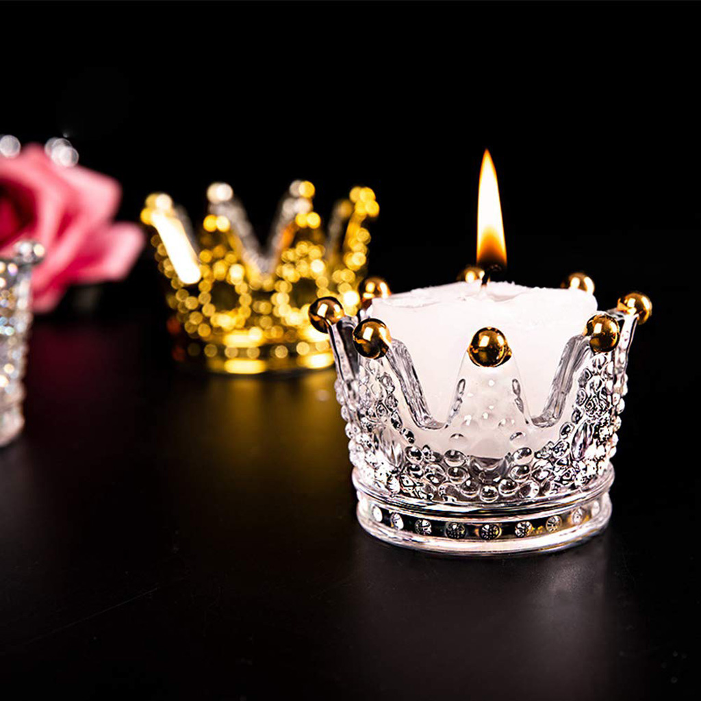 2-in-1 Nail Pen Holder and Mini Crown Nail Art Liquid Powder Dappen Dish for