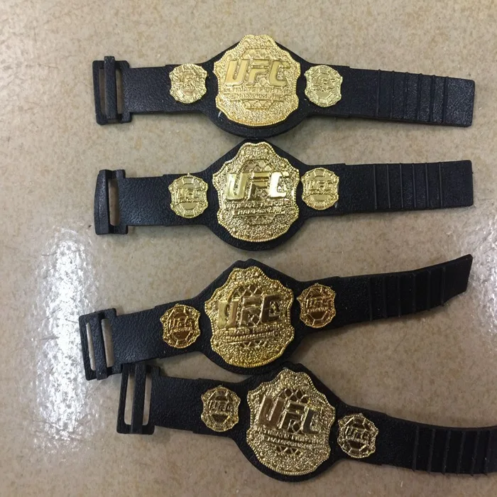10pcs UFC Championship Toy Belt For 7 inch Action Figure Gold 