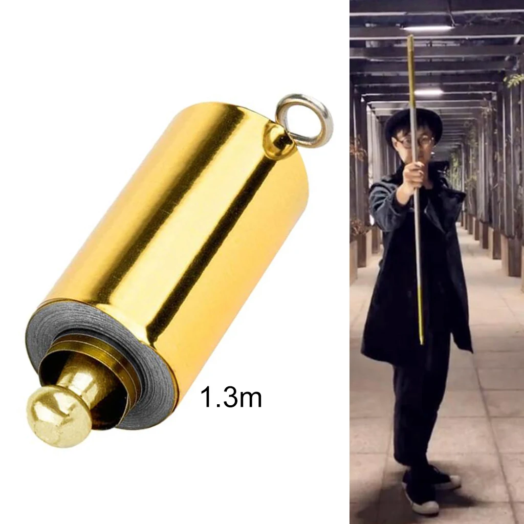 1.1m 1.3m 1.5m Metal Appearing Cane  Pocket Staff 110cm  Wand for ian Stage  Trick  Accessories