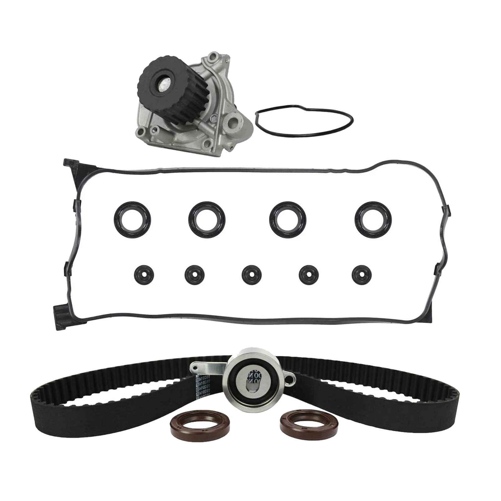 New Timing Belt Water Pump Valve Cover Kit Fit for Honda Civic Del Sol 1.6L SOHC 1996-2000 Easy to Install