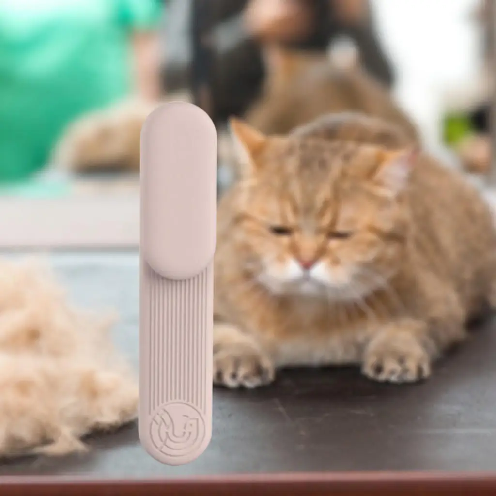 Double-Sided Pet Slicker Brush Professional Gently Removes Hair Easy to Use Pet Groomer Pet Hair Remover for Grooming Shedding