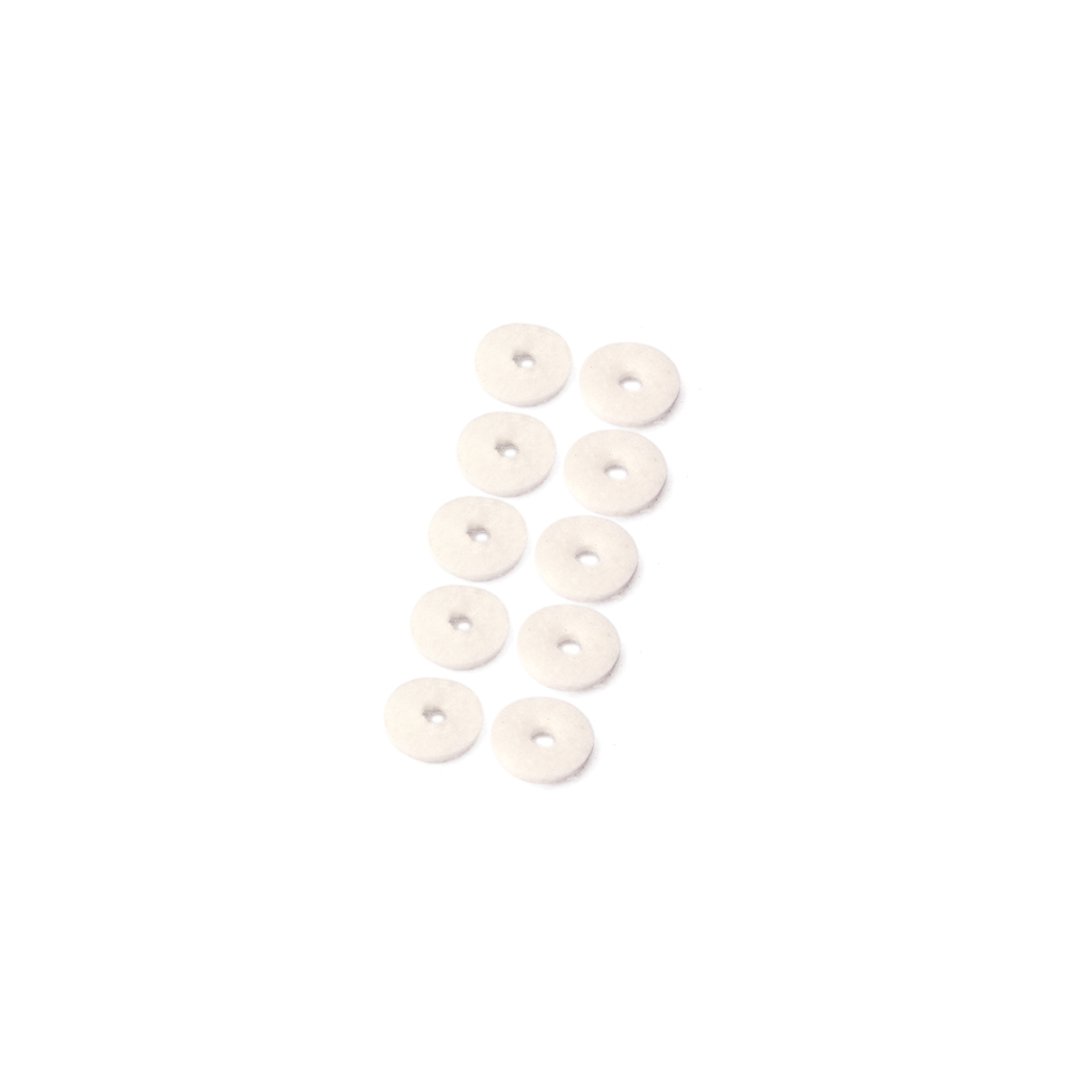 90 Pack Replacement Piano Keyboard Felt for Guitar Strap Lock Button