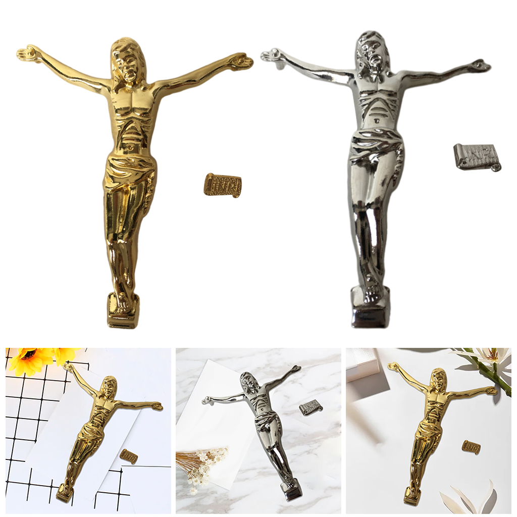 Christ Jesus Figure Christian Statue Model Collection Art Wall Cross Accessories Gift Home Office Decor