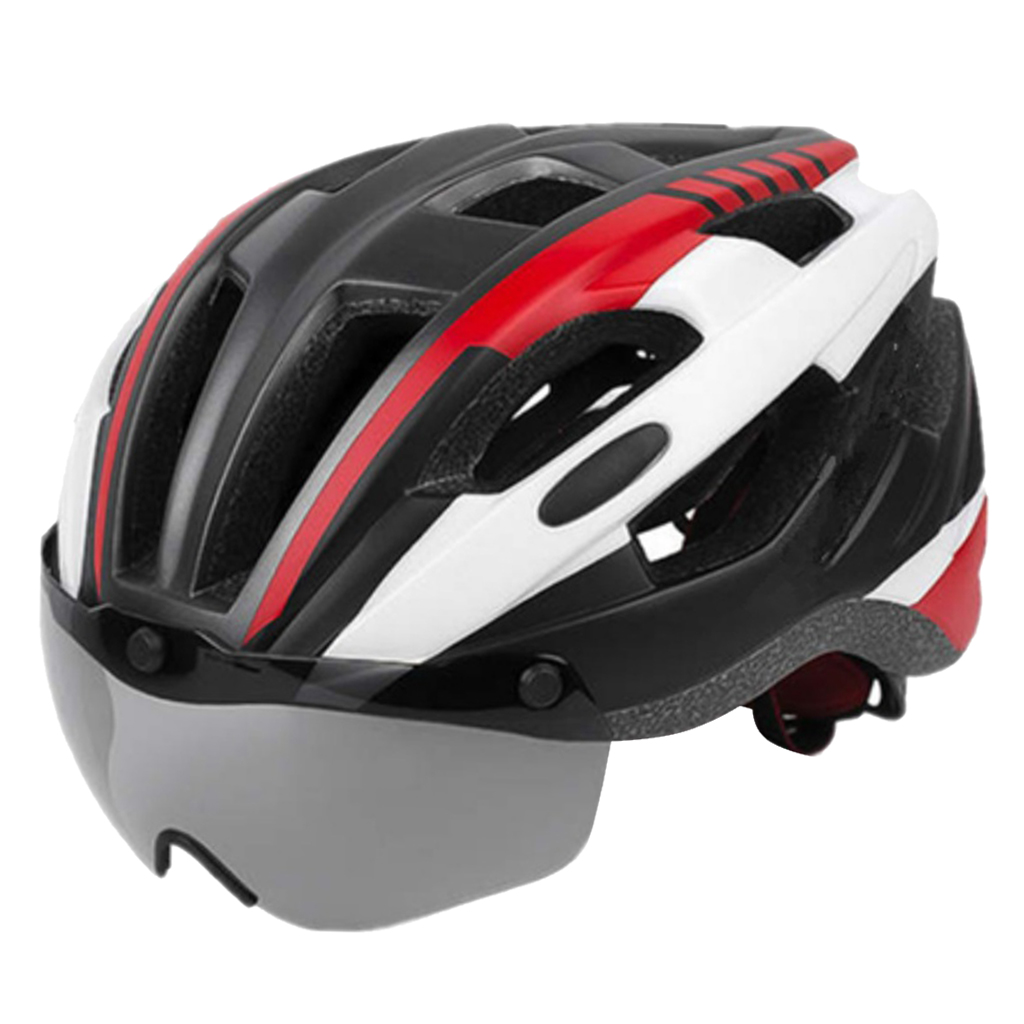 Anti-Impact Bike Helmet Breathable Mountain Road Bicycle Helmet with Magnetic