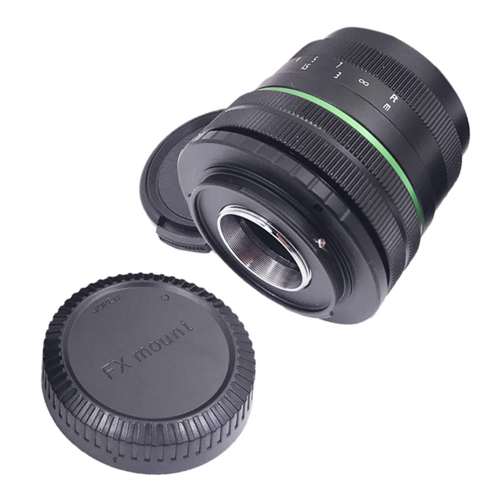 35mm f/1.6 Mirrorless Lens with C-FX Mount Cap Set For Fujifilm X-A1 X-T1 X-M1
