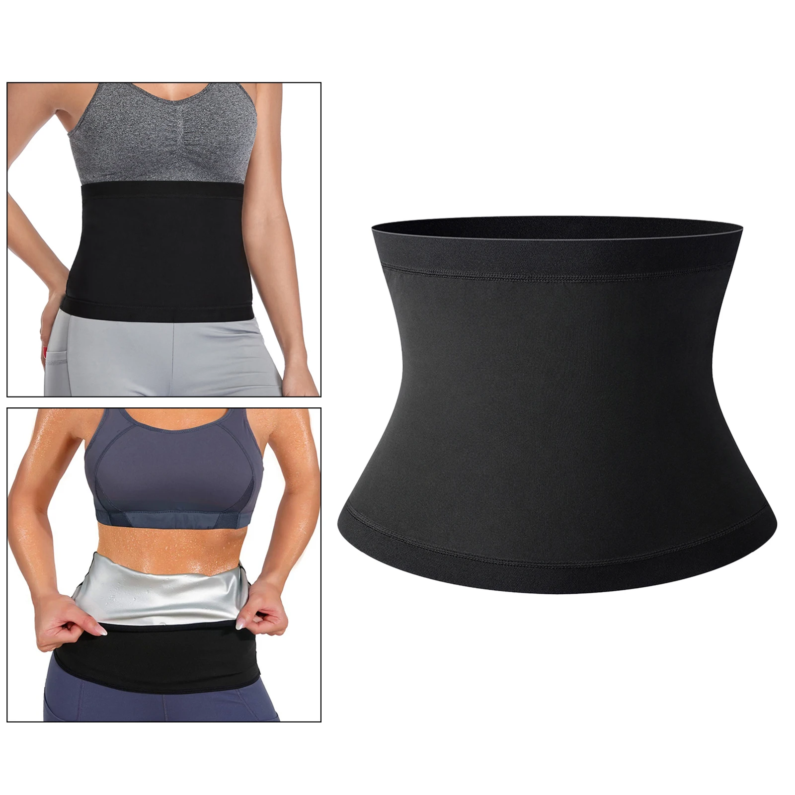 Women Waist Trainer Cincher Exercise Slimming Body Shaper Trimmer Belt Strap