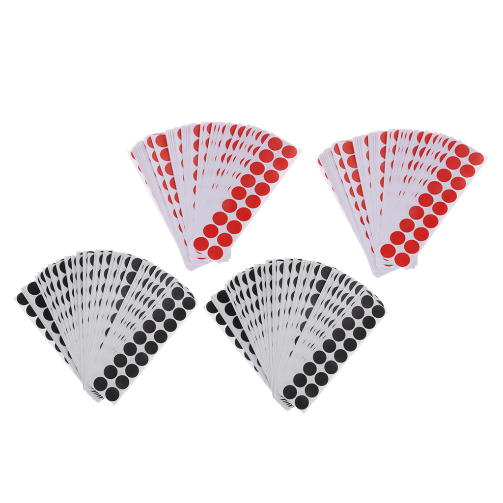 3600pcs Adhesive Shooting Targets Stickers Round Pasters Cover-up Patches