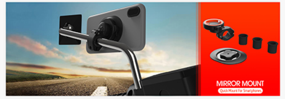 Mobile Phone Holder Stickers Adapter for Bike Bicycle Motorcycles Stand Support fit sincetop Series C holders/mounts