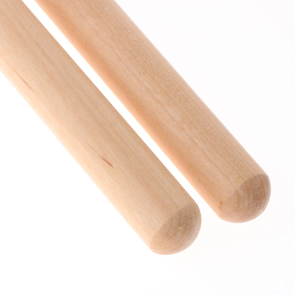 Rhythm Sticks Wooden Drum Sticks, Classic Claves Percussion Instrument, Kid Children Musical Toy Rhythm Learning