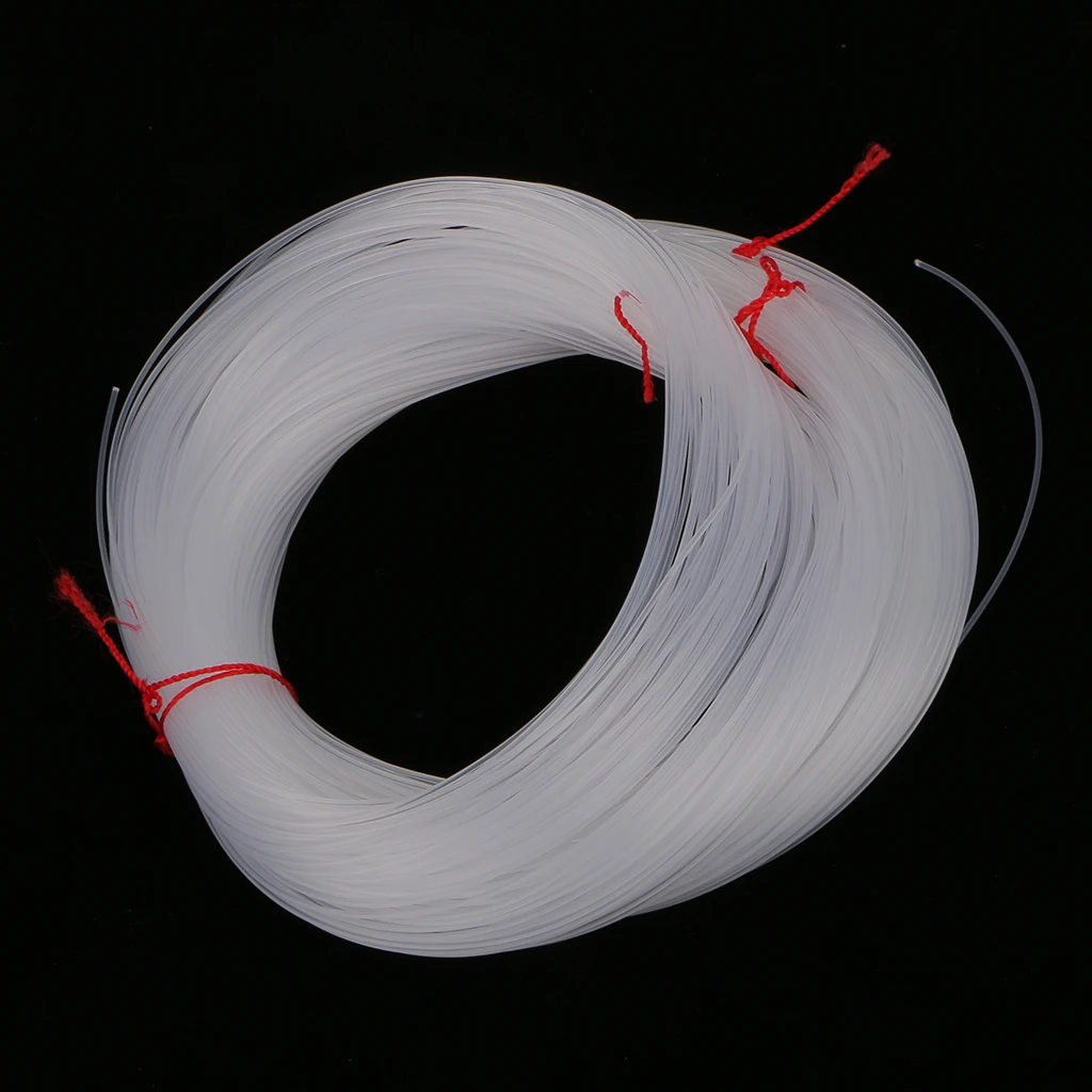 Mag 100 Meters Clear Nylon String Thread 1mm Dia. Fishing Line for Boat/Cast Fishing with the Thick Line Diameter -Clear