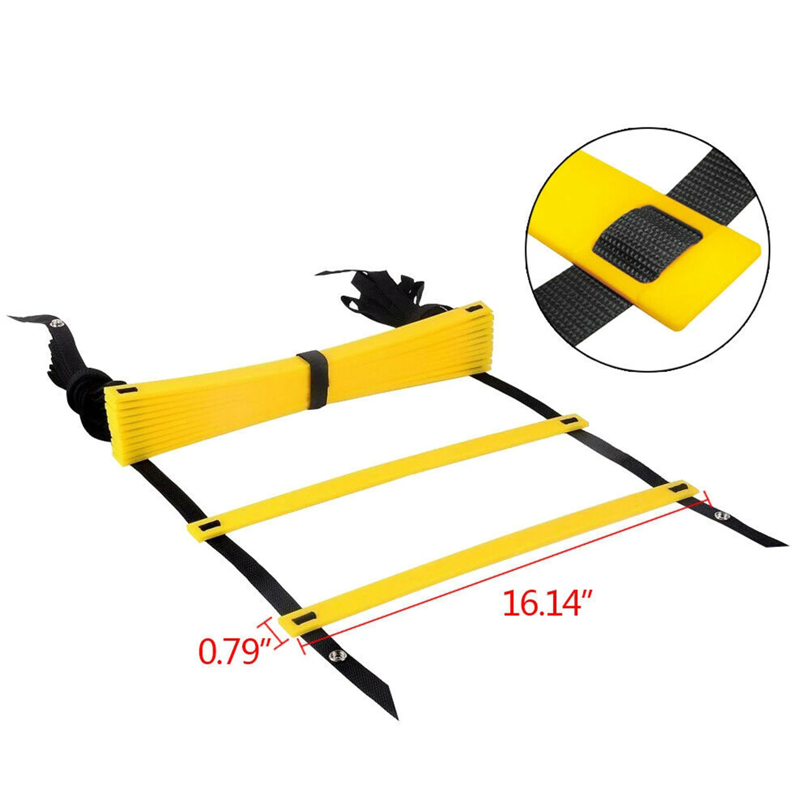 Agility Ladder Speed Training Equipment Set Improves Coordination, Speed ,Power
