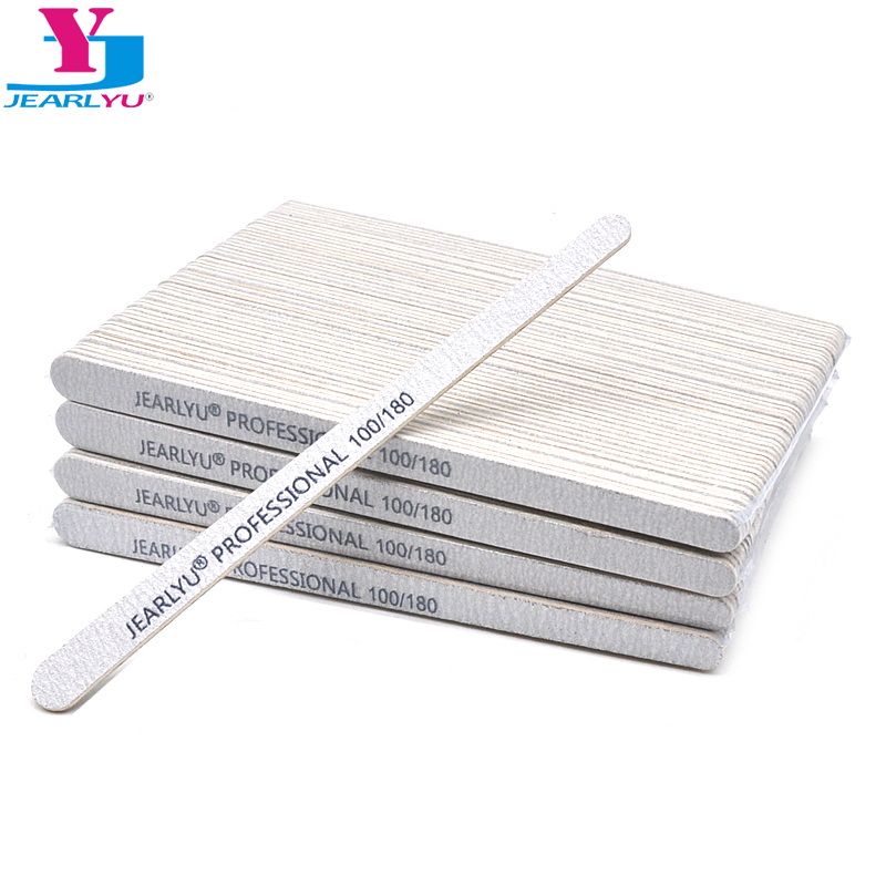 Best of 200 Pcs / Lot Professional 100 180 240 Nail File Buffer Acrylic Gel Polish Grey Sanding Files Emery Board Manicure Nail Art Tools Reviews & Tips