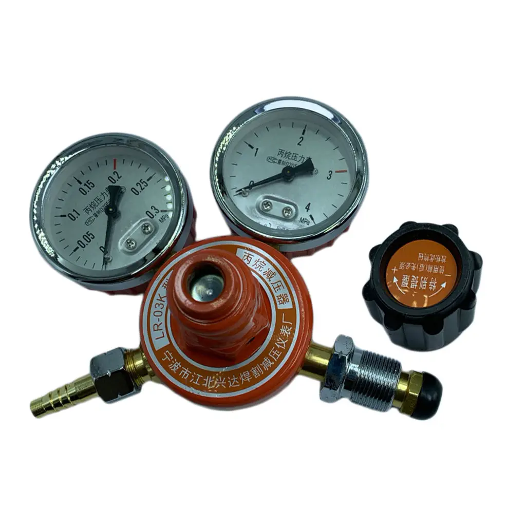 Propane Pressure Reducer Regulator, Flow Meter Gas Flowmeter Regulator Valve