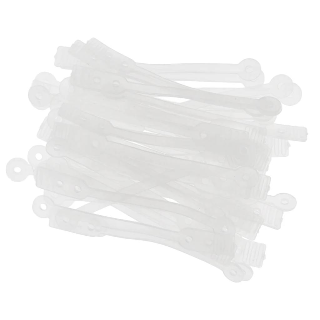Pack Of 50pcs  Resistance Elastic Curler Bands Hairdressing Accessories