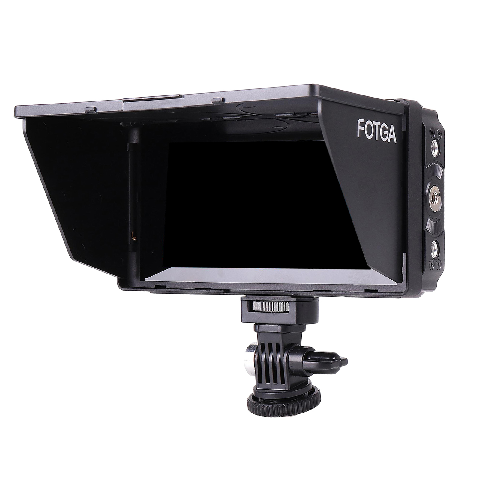 C50 FHD on-Camera Field Monitor  4K Input / Output Dual Battery Plate