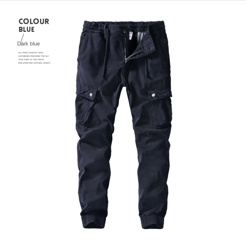 2022 Spring Summer Men Casual Jogger Fitness Cargo Pants Mens Jogger