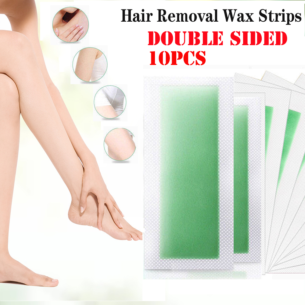 Best of Professional Hair Removal Wax Strips Double Sided Natural Beeswax Paper For Bikini Leg Face Body Silky Beauty Depilation Tool Reviews & Tips