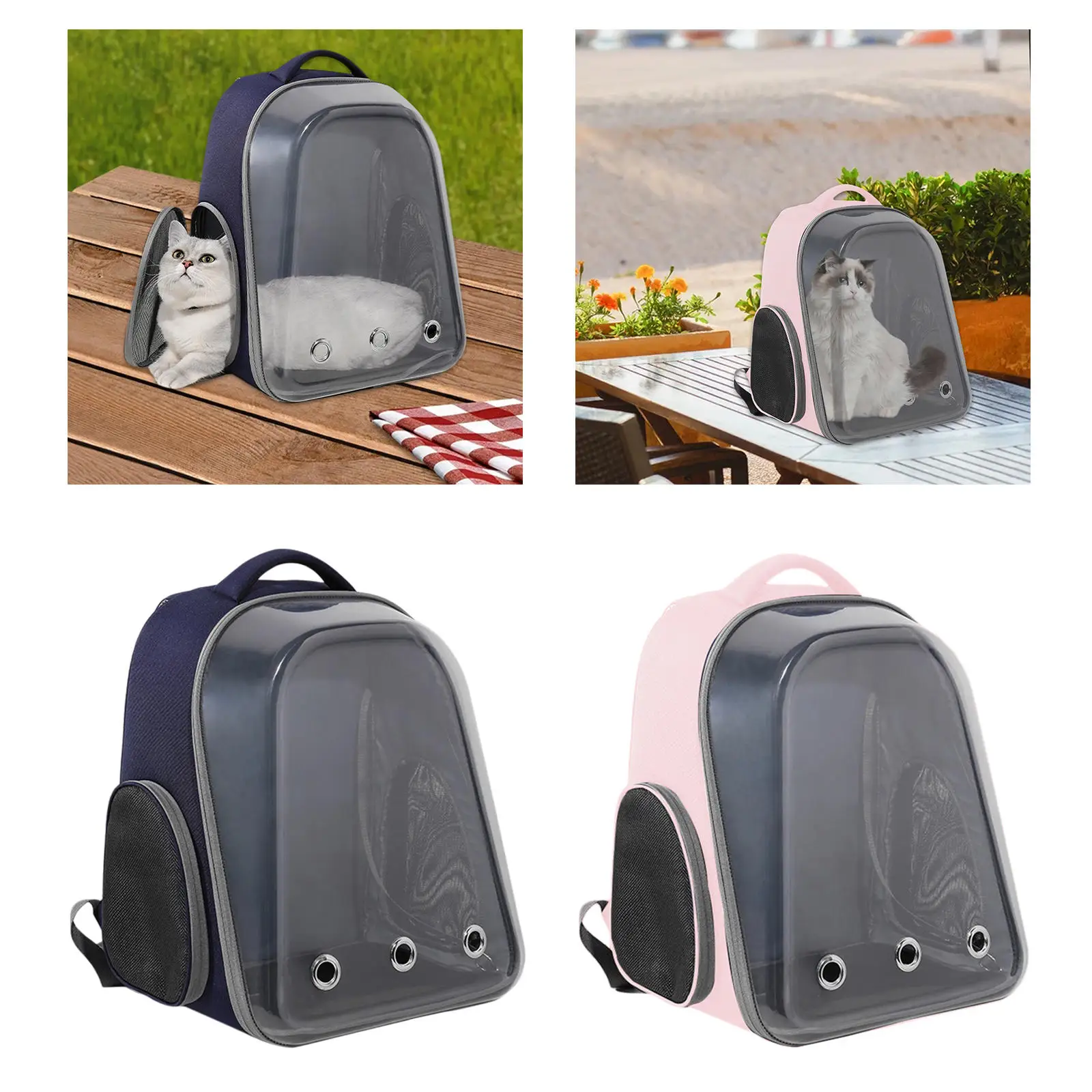 Comfortable Pet Dog&Cat Carrier Backpack Handbag for Small Cute Cat Dog Travel Hiking Use