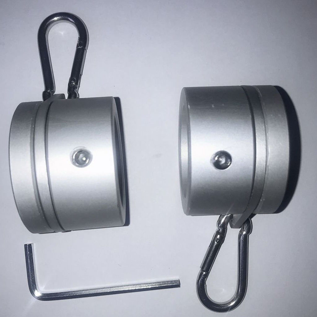 2pcs Flag Pole Rings 360 Degree Rotating Flagpole Flag Mounting Rings Anti Wrap For 1.0 To 1.26 Inch Flag Pole