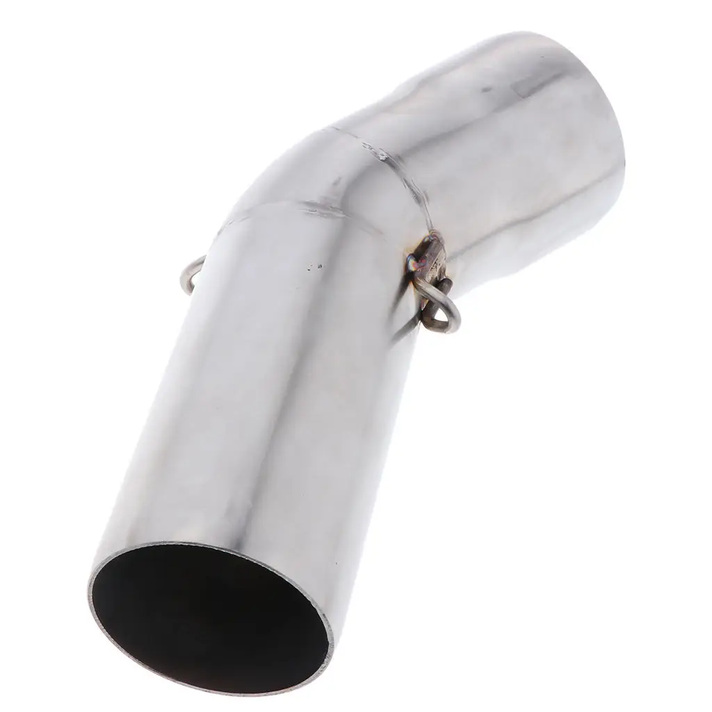 Waterproof Exhaust Mid Section Adapter Front Link Pipe Universal for Kawasaki ZX6R 636 09-17