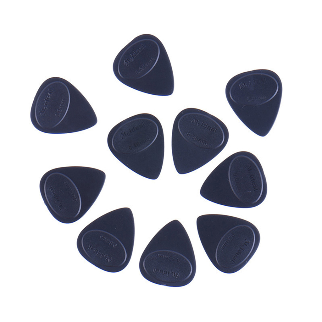 Durable 1 Set Guitar Bass Accessory, Silicone Fingertip+Picks+Page Clips+Picks Holder+ Box