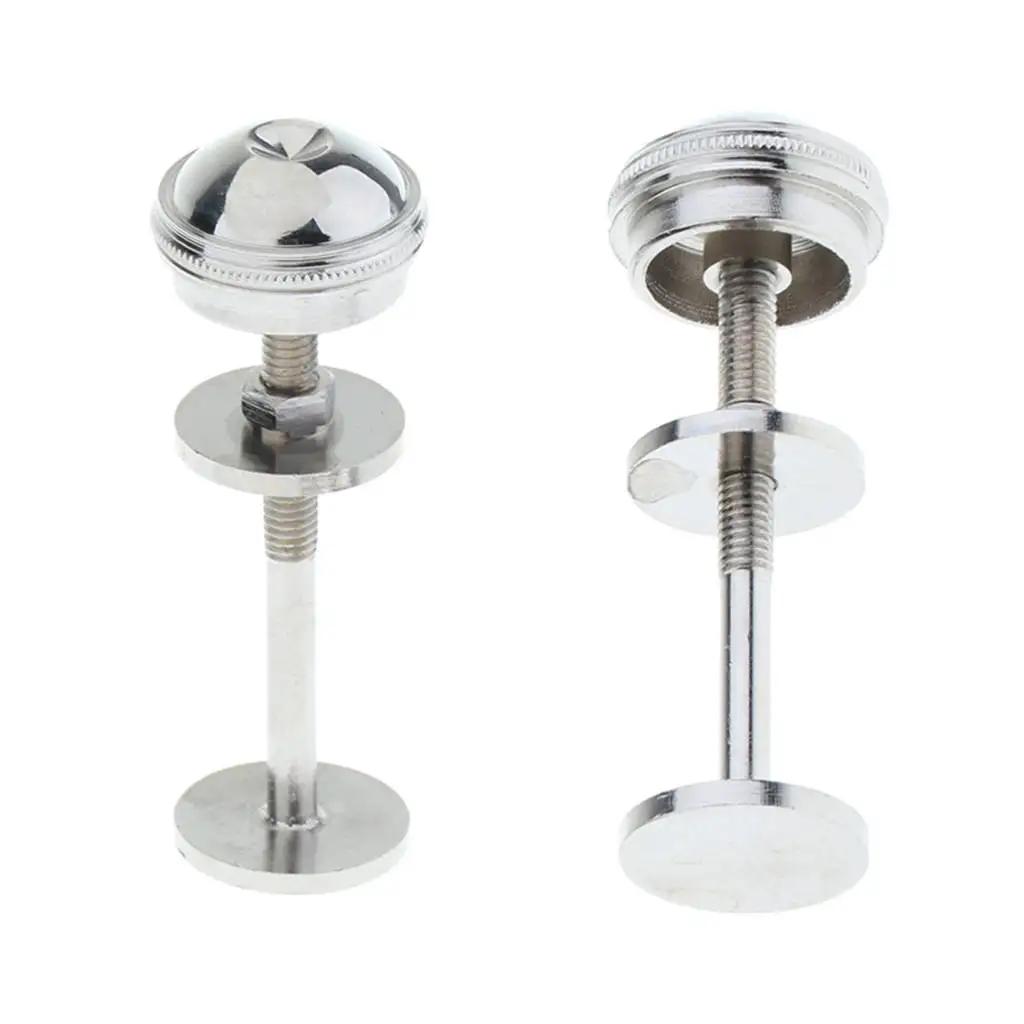 2 Pcs Flute Head Screw  Flute Stopper Plug Screws for Flute Lovers