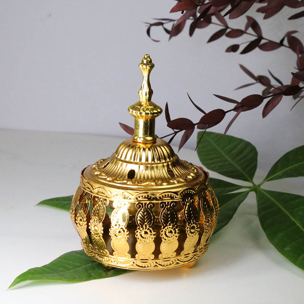 Arabian Incense Burner Buddhism Incense Holder Censer Home Bedroom Meditation Room Decoration