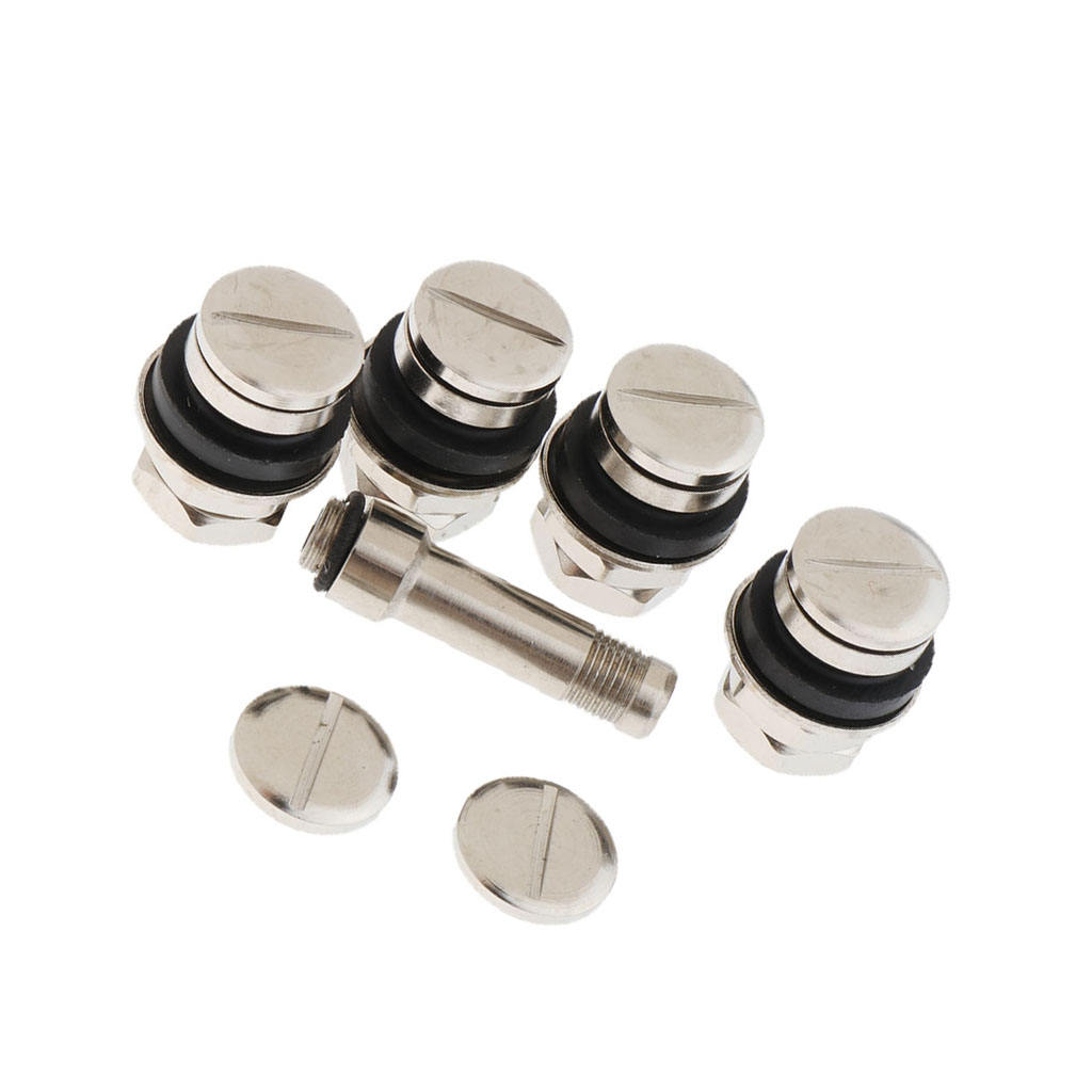 Tire Rim Valve Wheel Air Dust Cover Stem Caps for Universal Bike Motorcycle