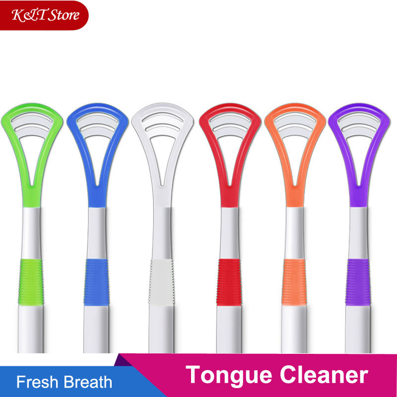 Best of Wholesale Cheap Tongue Scraper 6 Colors Non-slip Handle Tongue Brush Oral Hygiene Dental Care Cleaner For Teenager And Adult Reviews & Tips