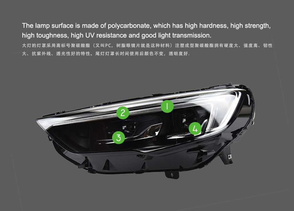 AKD Head Lamp for Opel Buick Regal LED Headlight 2016-2019 Headlights Regal DRL Turn Signal High Beam Angel Eye Projector Lens