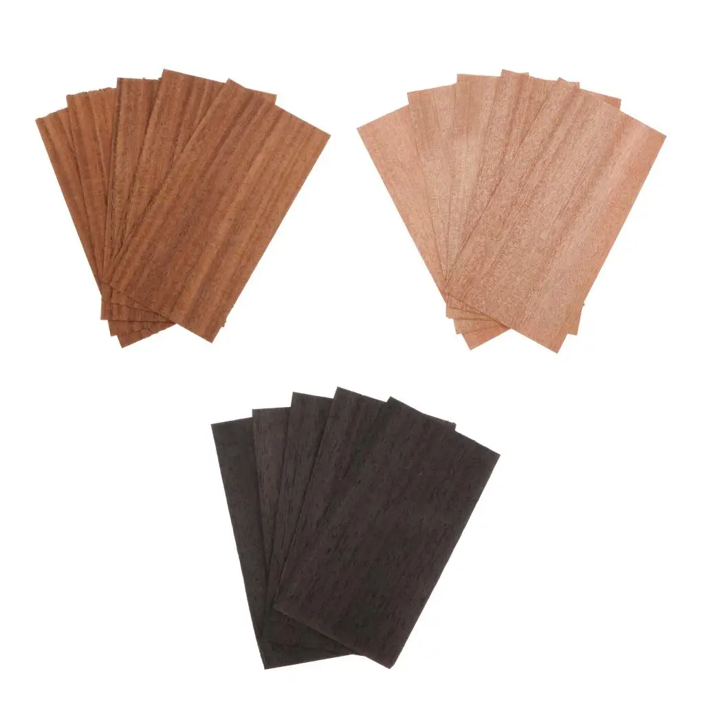 5pcs Classic Guitar Head Veneer Shell Sheet Decorative Replacement Parts