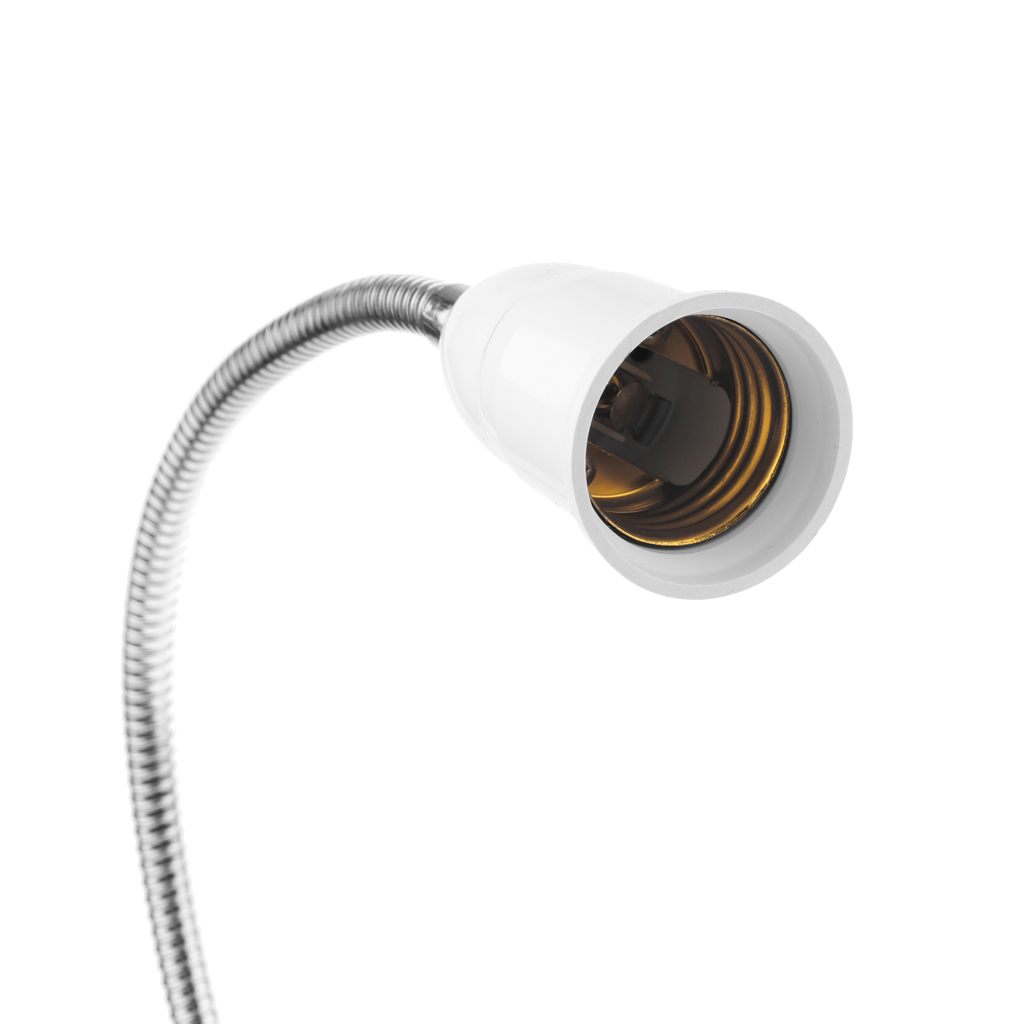 E27 Flexiable Light Holder Socket Simple Switch Design Clip Lamp with Touch Control AU Plug