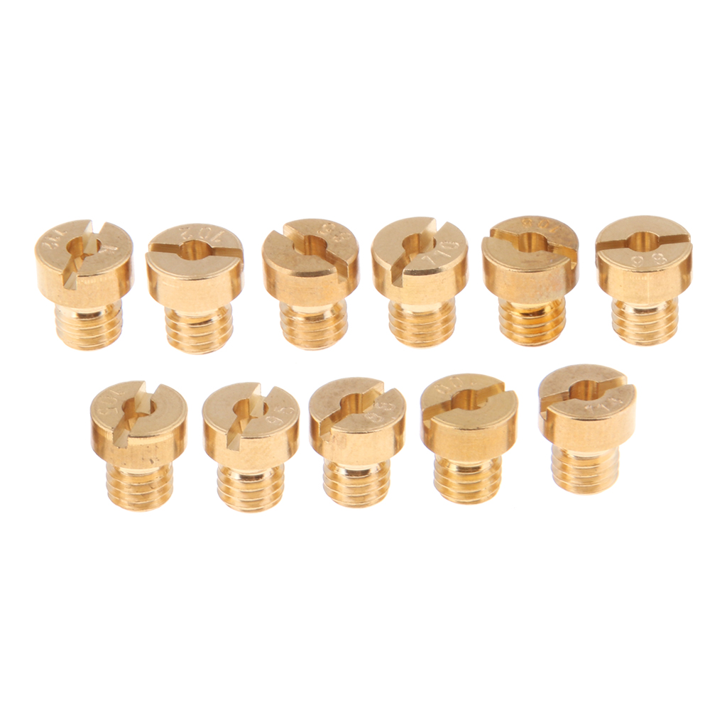 11pcs Carburetor Main Jet Kit for PWK  OKO CVK 85 88 95 98 ……112 114