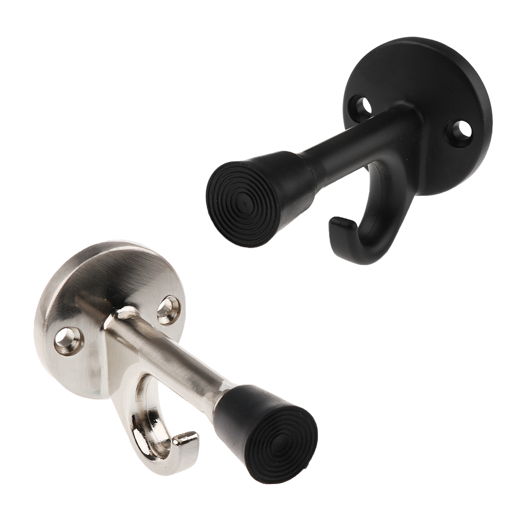 Corrosion Resistance Door Stoppe Catcher Door Wedge Stand Stay with Hanging Hook