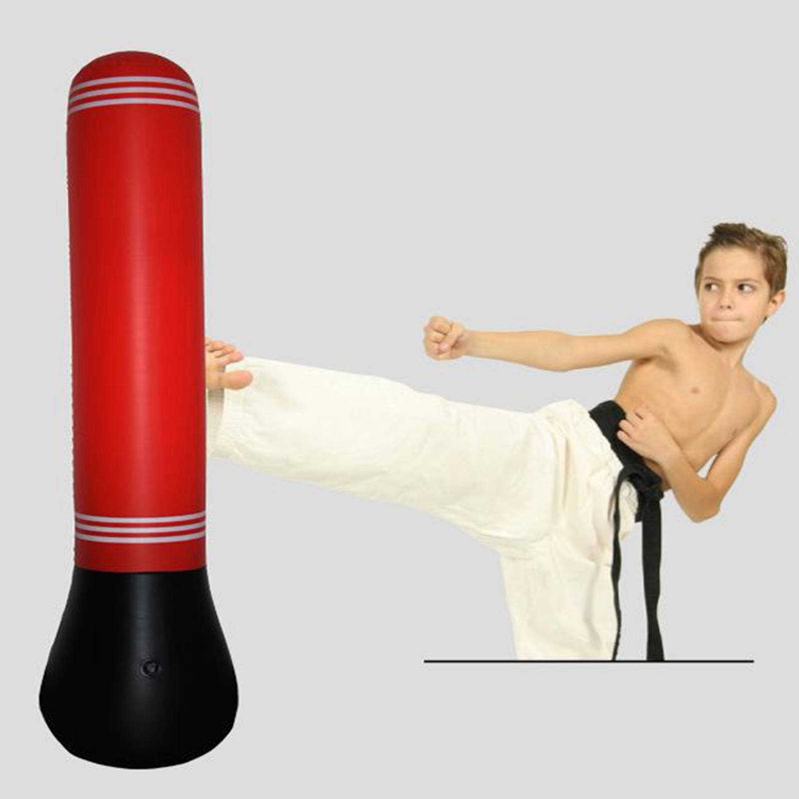 Inflatable Punching Bag Children Boxing Toy Training Bag Relieving Pressure